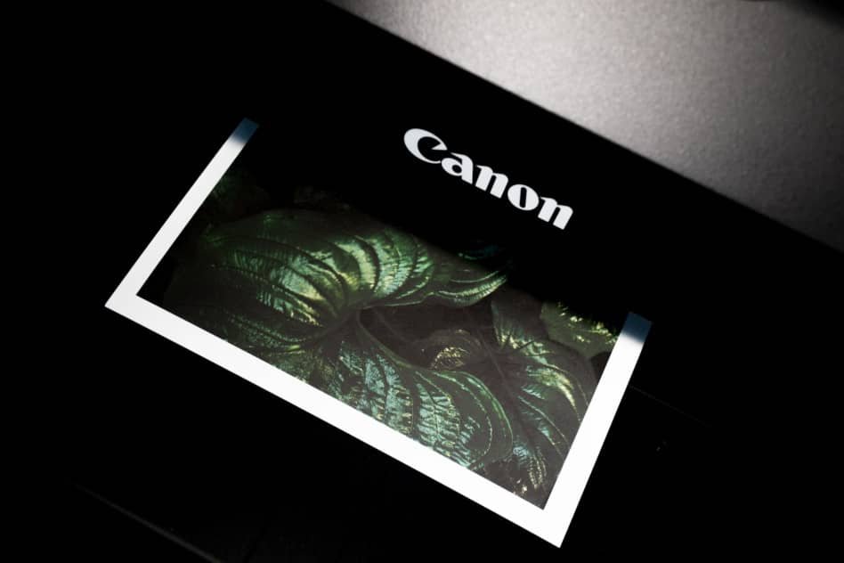 canon photo printing at home