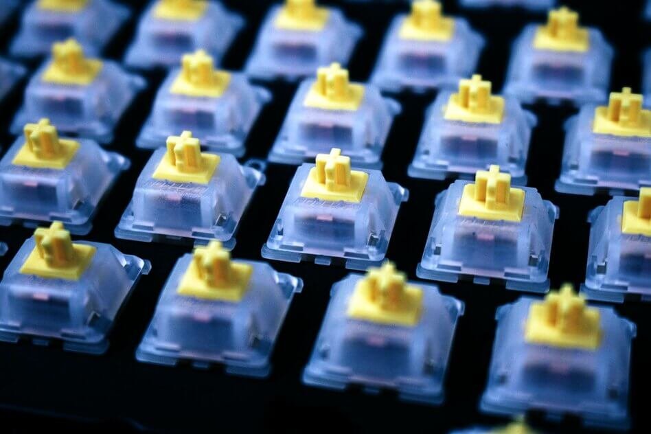 mechanical keyboard yellow switches