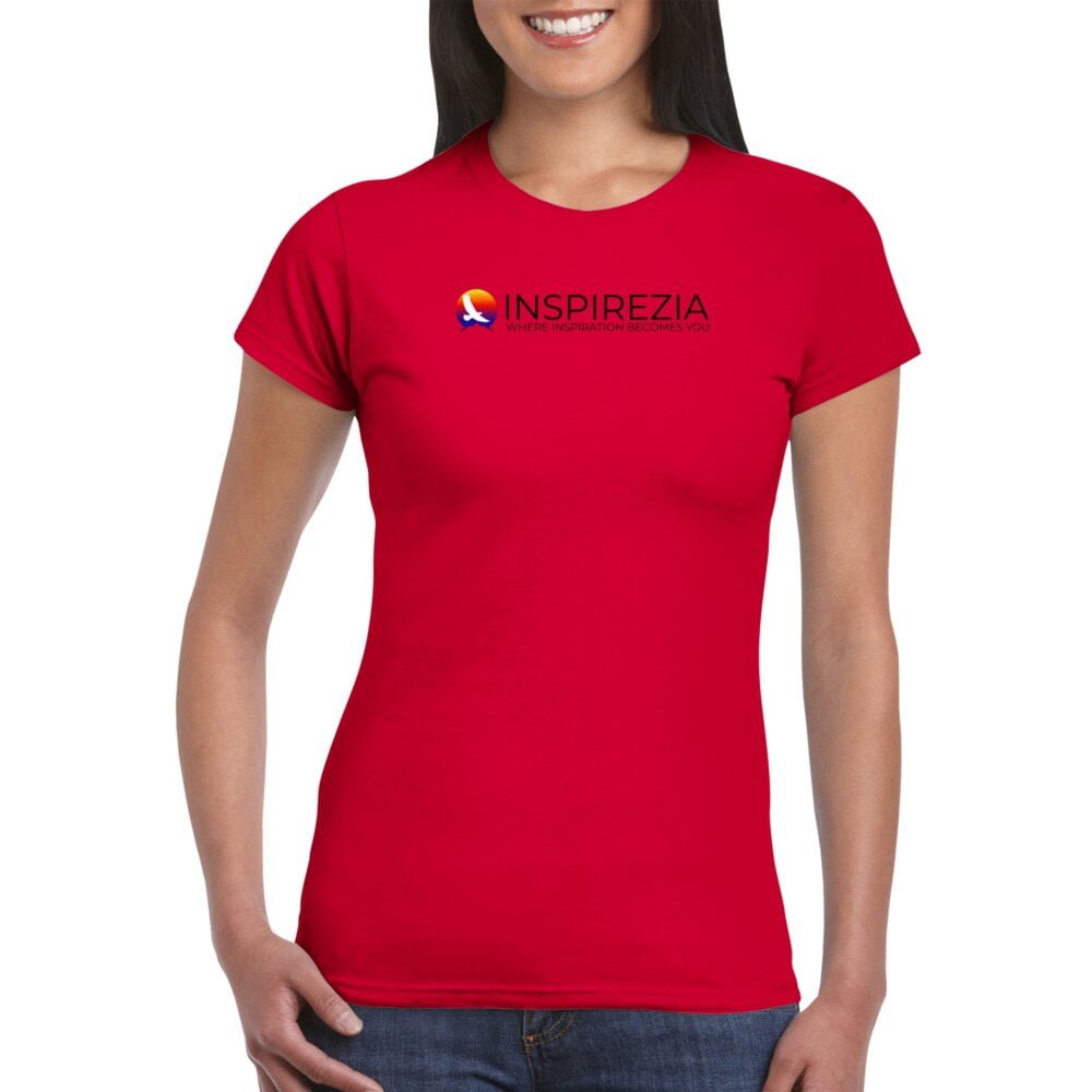 INSPIREZIA inspiring logo women's t shirt