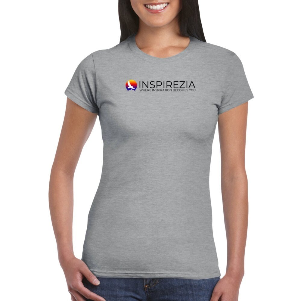 INSPIREZIA inspiring logo women's t shirt