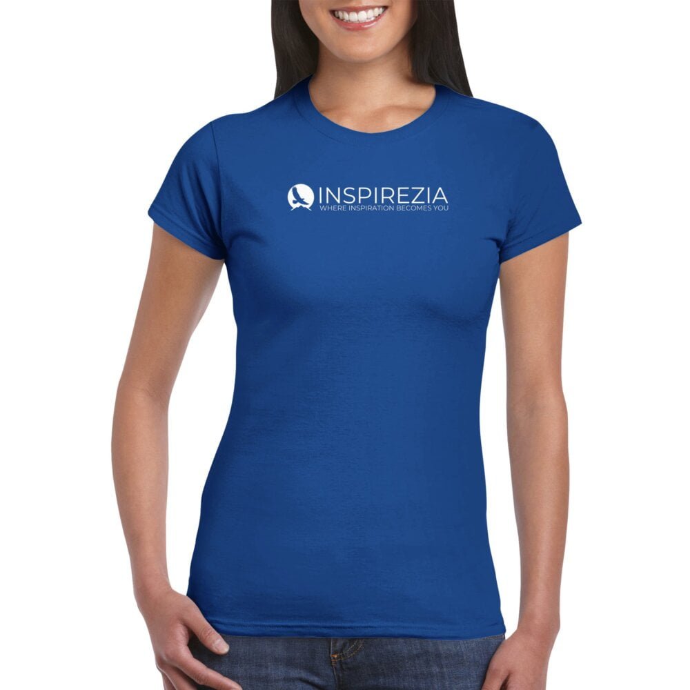 INSPIREZIA inspiring logo women's t shirt