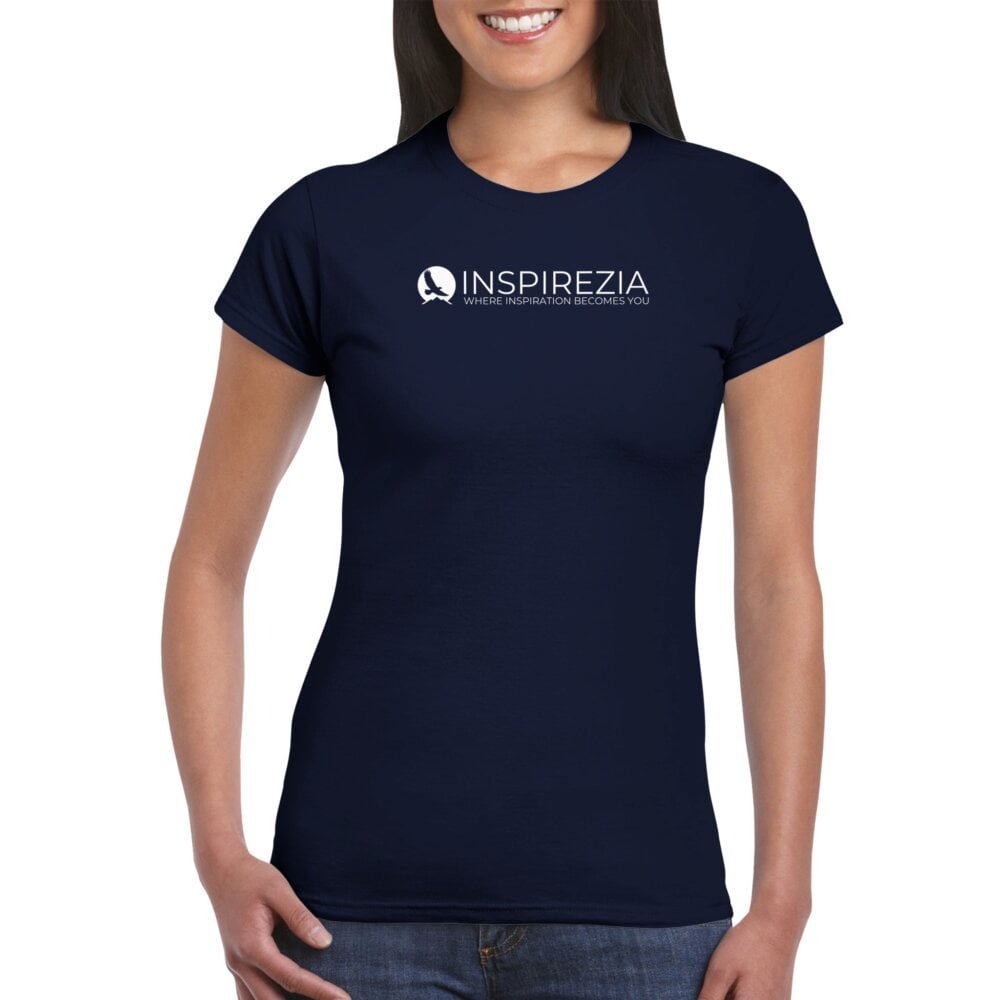 INSPIREZIA inspiring logo women's t shirt