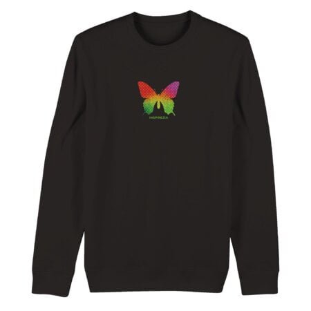 Butterfly eco friendly sweatshirt INSPIREZIA