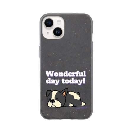 Wonderful day dog eco friendly phone case INSPIREZIA