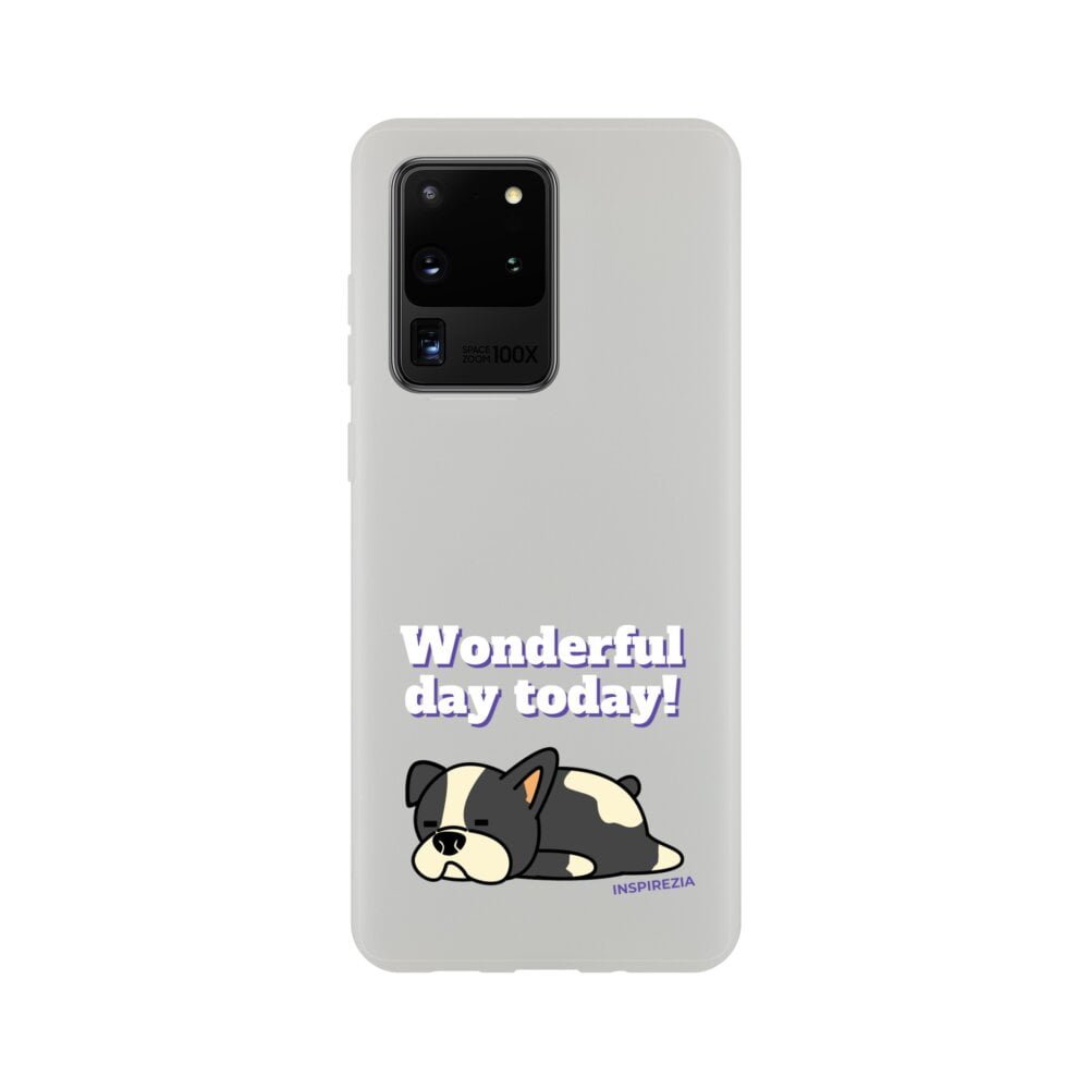 Wonderful day dog phone case INSPIREZIA