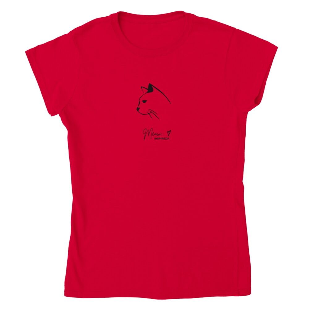 Meow women's t shirt INSPIREZIA