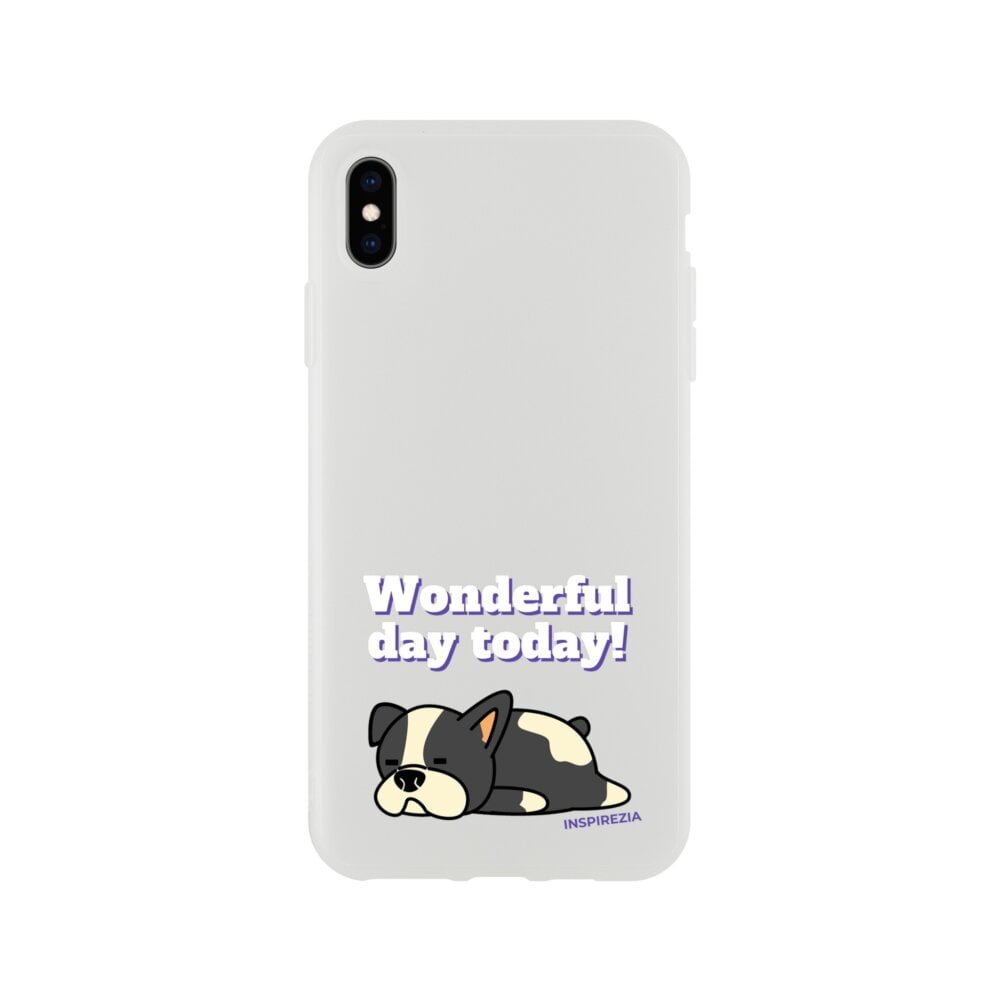 Wonderful day dog phone case INSPIREZIA