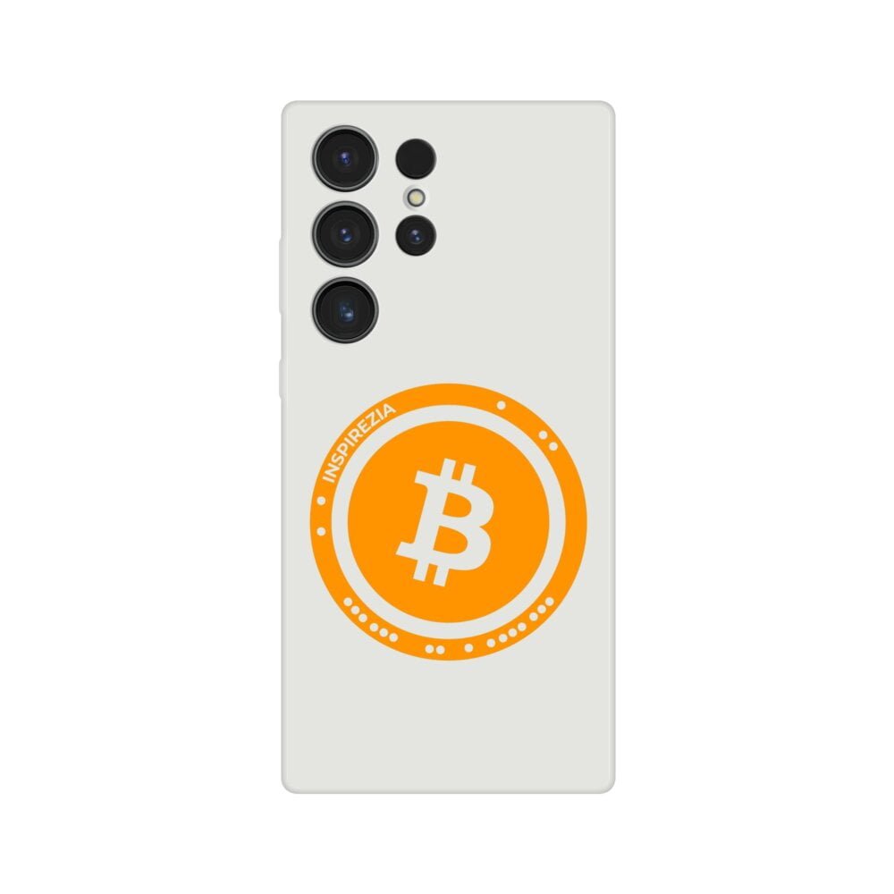 Bitcoin logo phone case INSPIREZIA