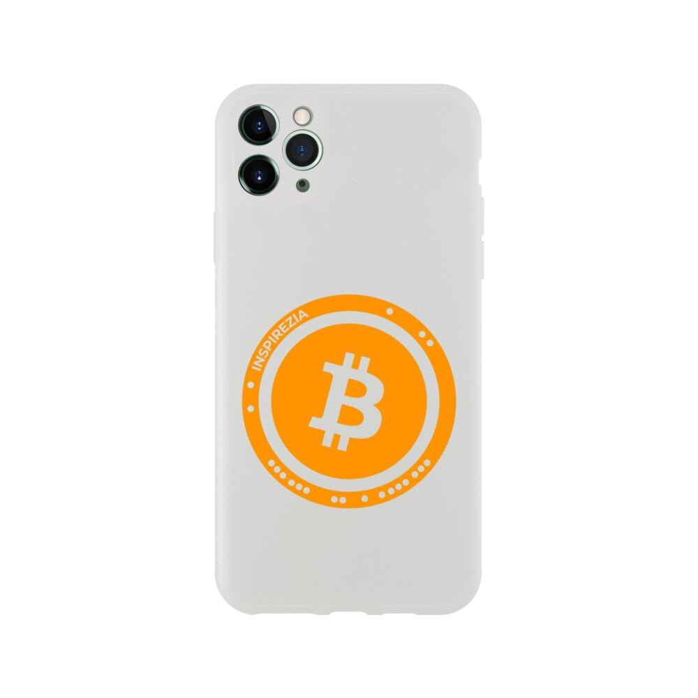 Bitcoin logo phone case INSPIREZIA