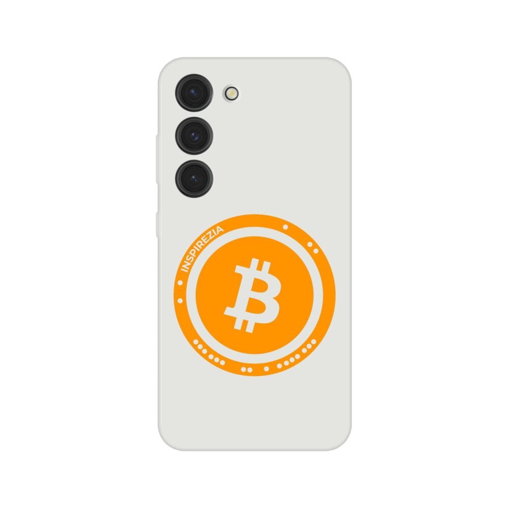 Bitcoin logo phone case INSPIREZIA