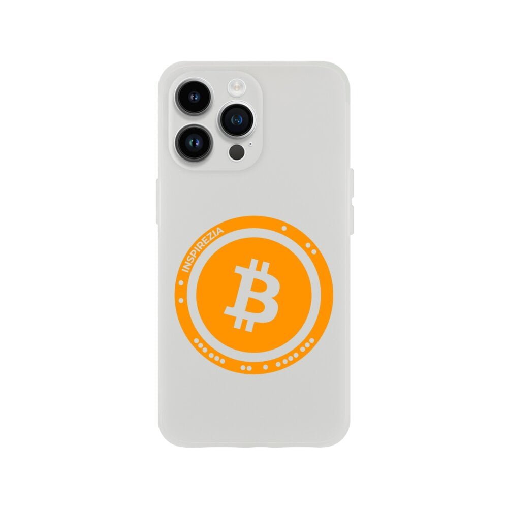 Bitcoin logo phone case INSPIREZIA