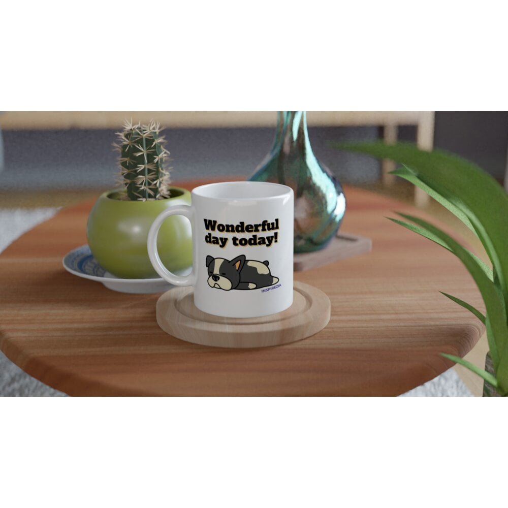 Wonderful day dog mug INSPIREZIA