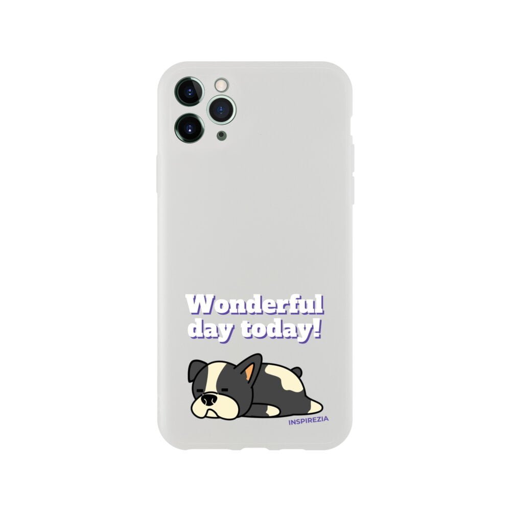 Wonderful day dog phone case INSPIREZIA