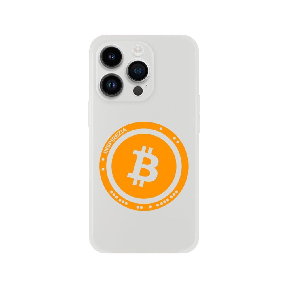 Bitcoin logo phone case INSPIREZIA