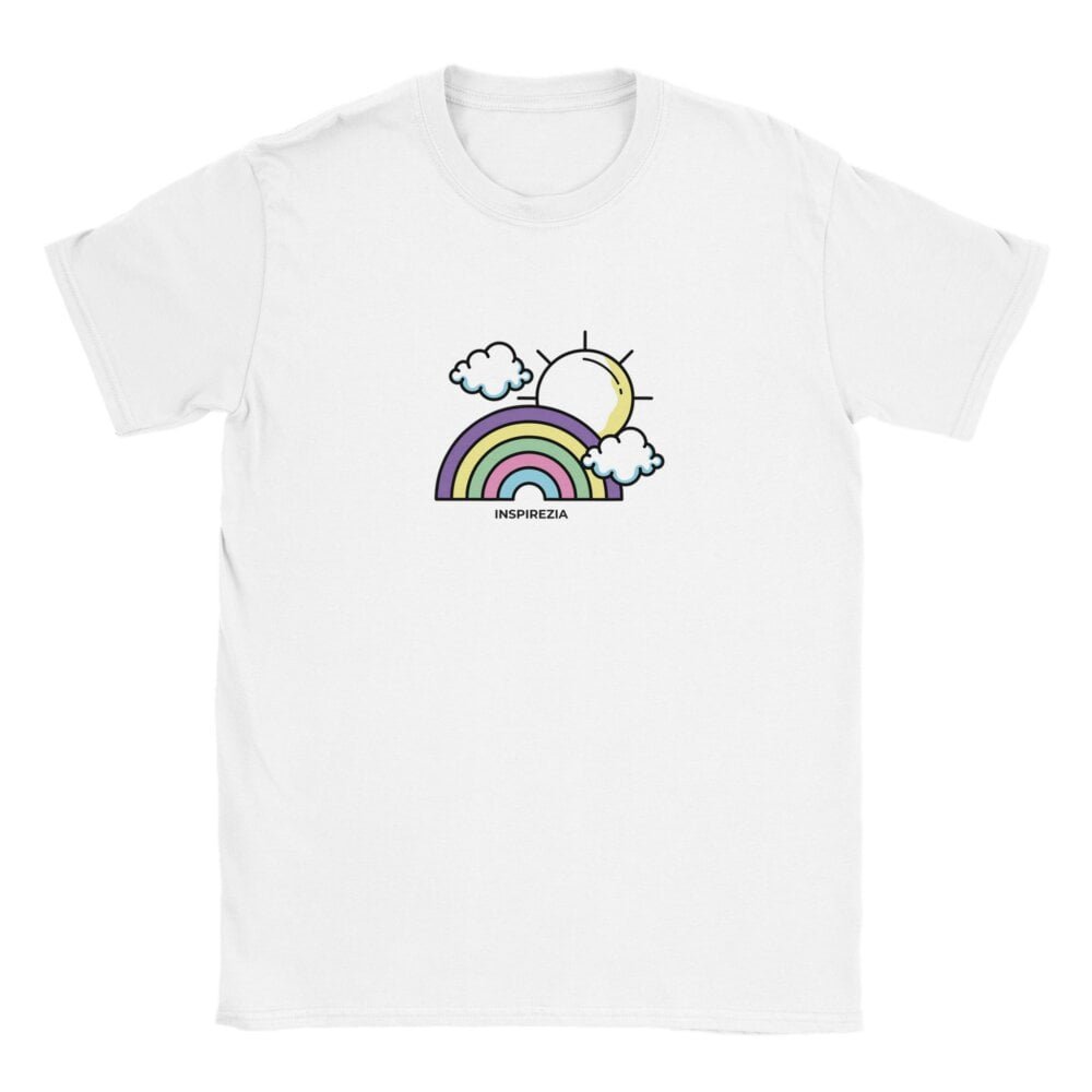 Kids rainbow t shirt INSPIREZIA