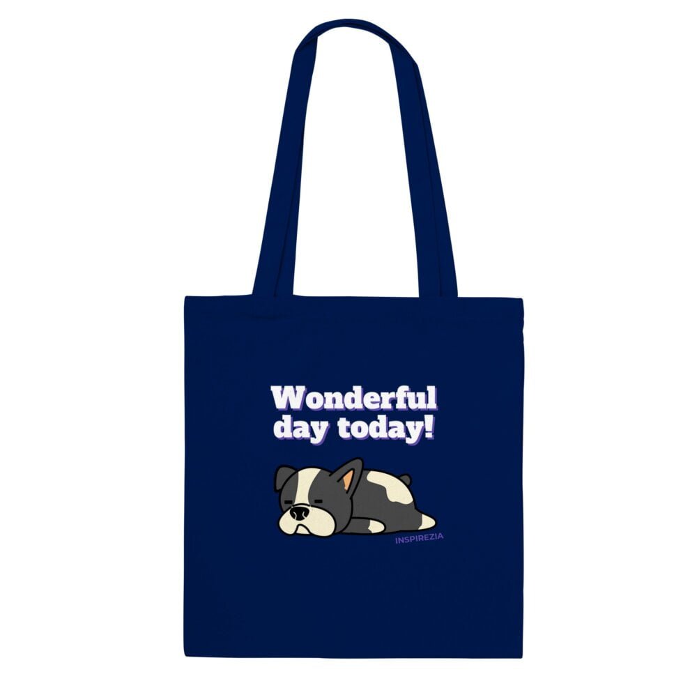 Wonderful day dog tote bag INSPIREZIA