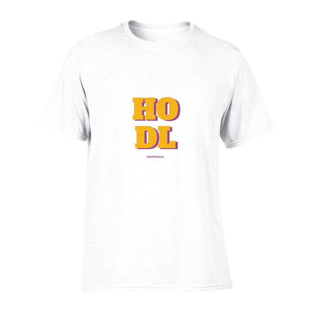 HODL sports t shirt INSPIREZIA