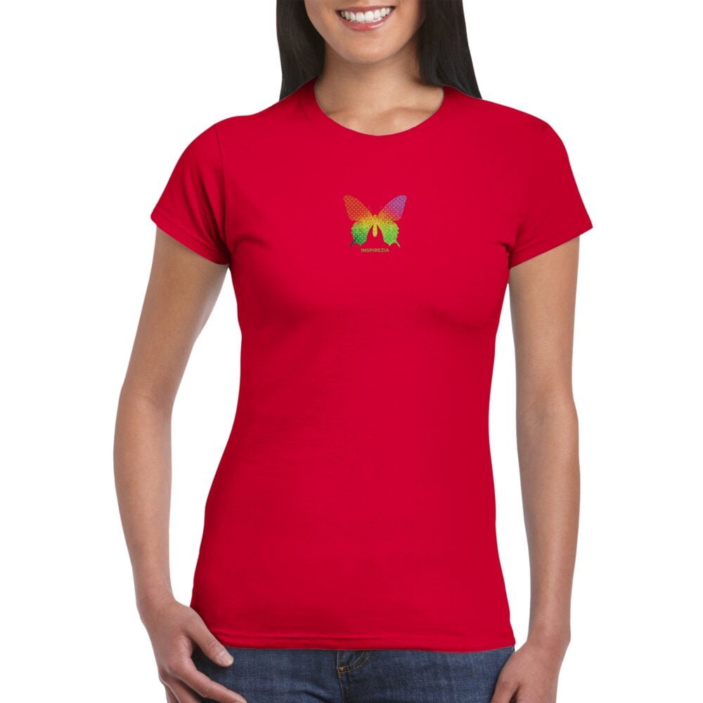 Butterfly women's t shirt INSPIREZIA