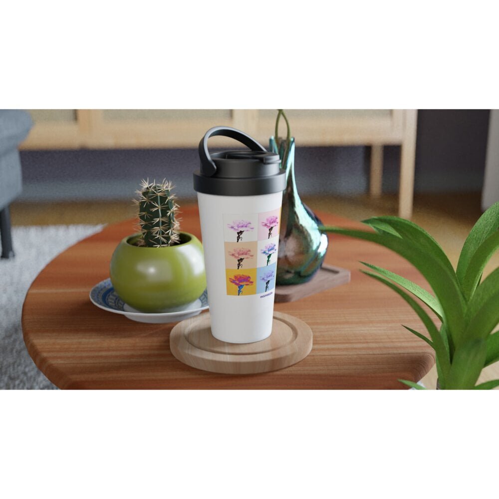 Flower travel mug INSPIREZIA