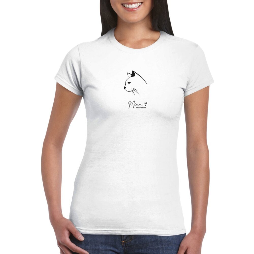 Meow women's t shirt INSPIREZIA