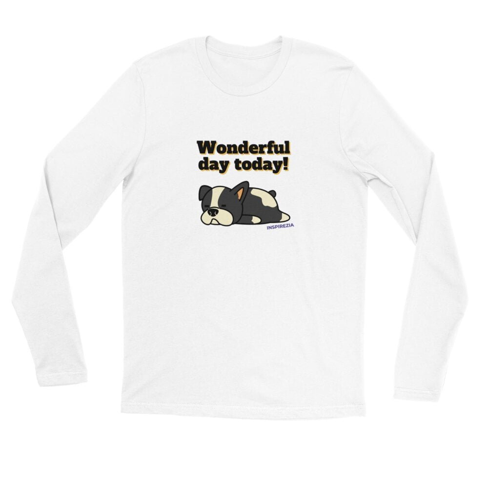 Wonderful day dog long sleeve shirt premium INSPIREZIA