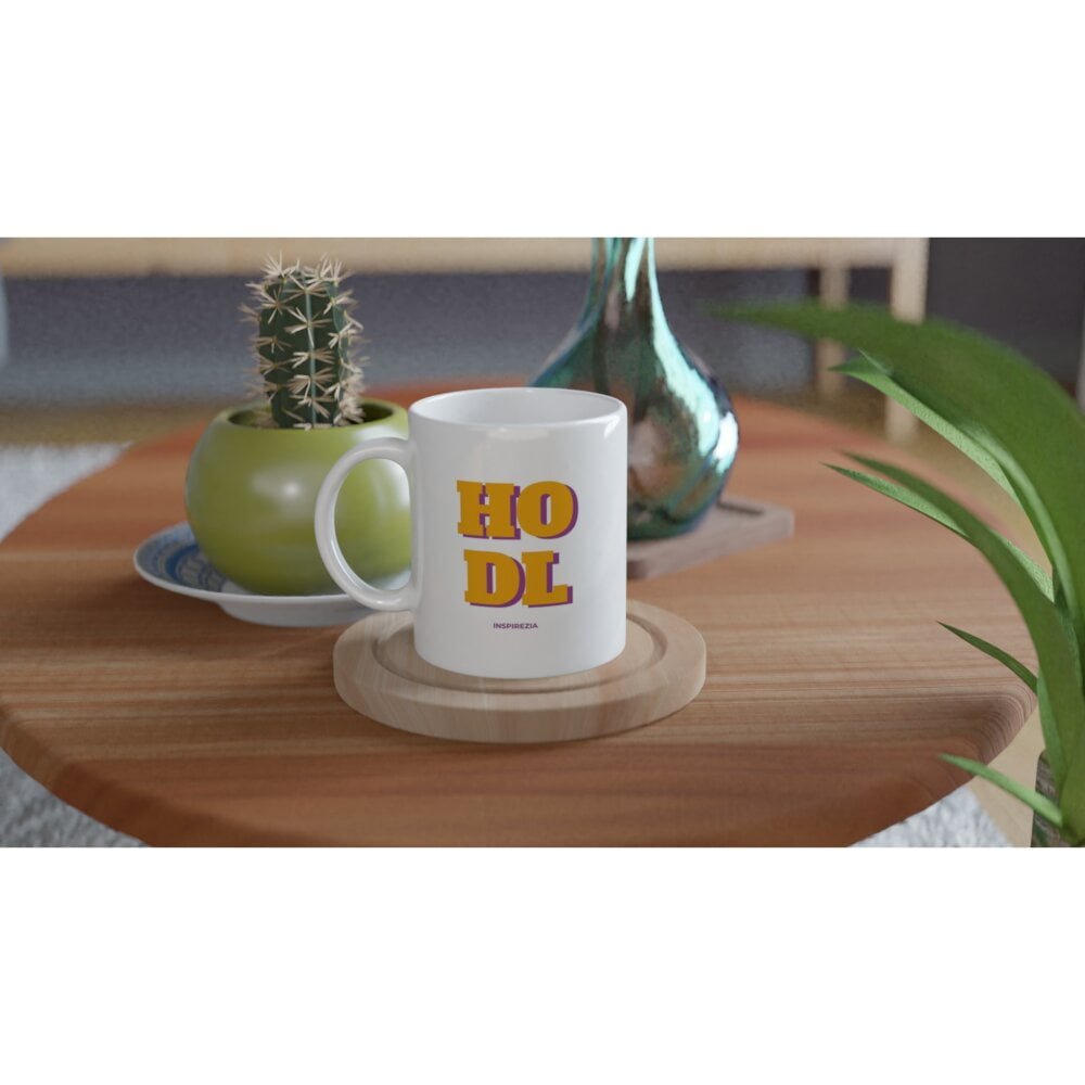 HODL mug INSPIREZIA