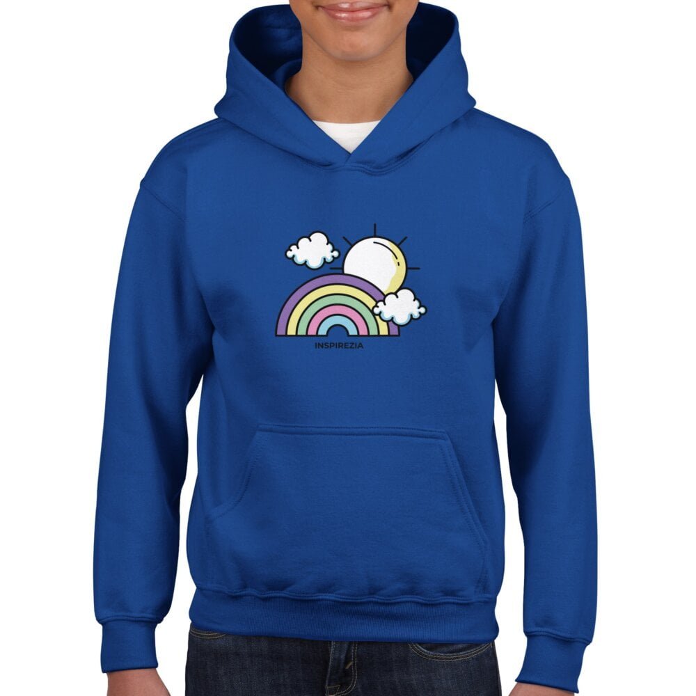 Kids rainbow hoodie INSPIREZIA