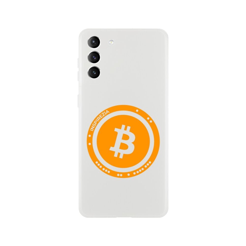 Bitcoin logo phone case INSPIREZIA