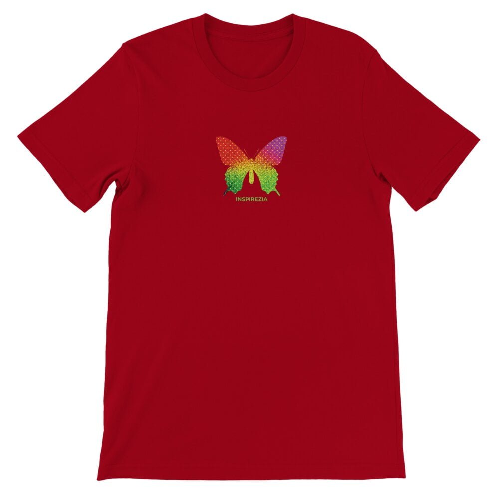 Butterfly t shirt premium INSPIREZIA