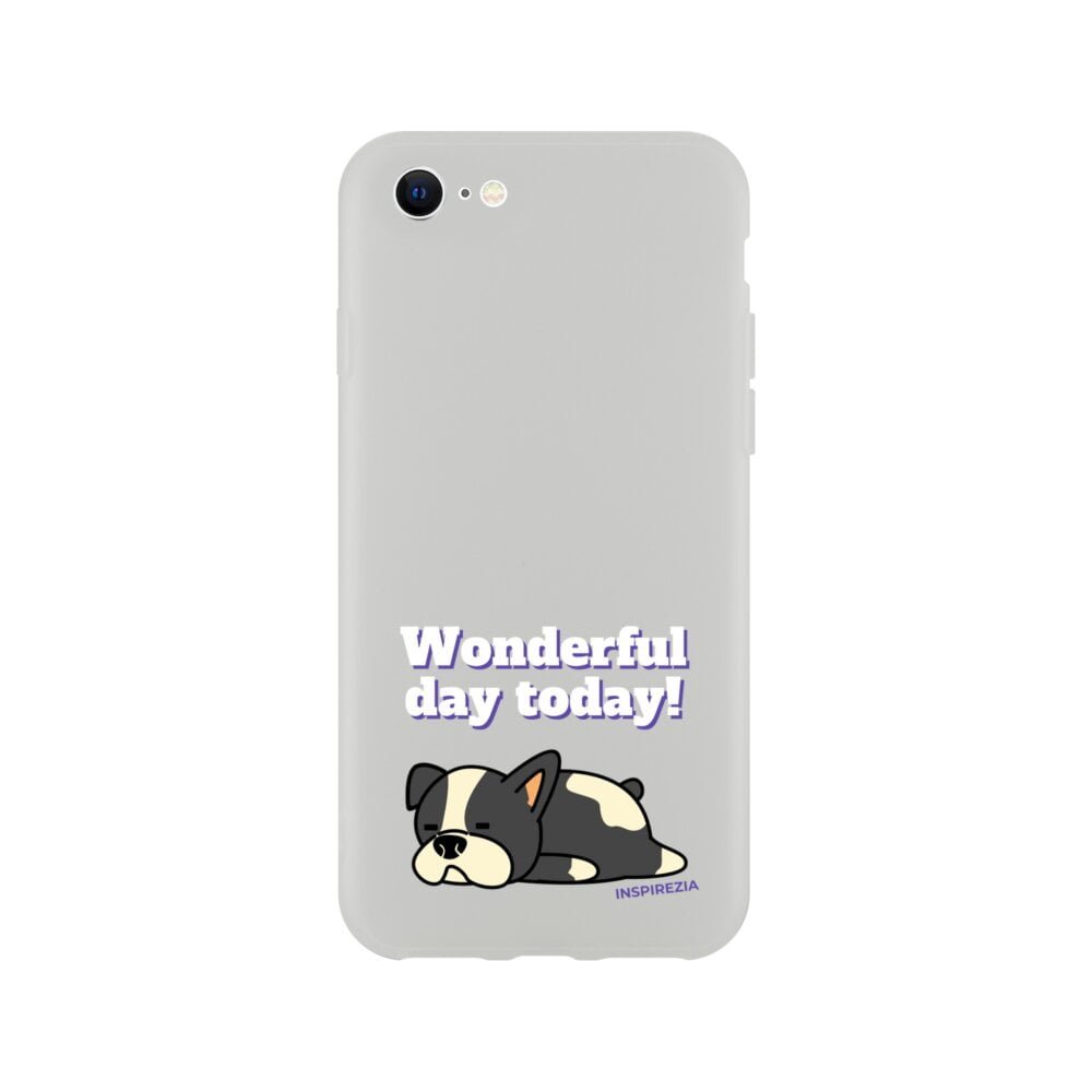 Wonderful day dog phone case INSPIREZIA