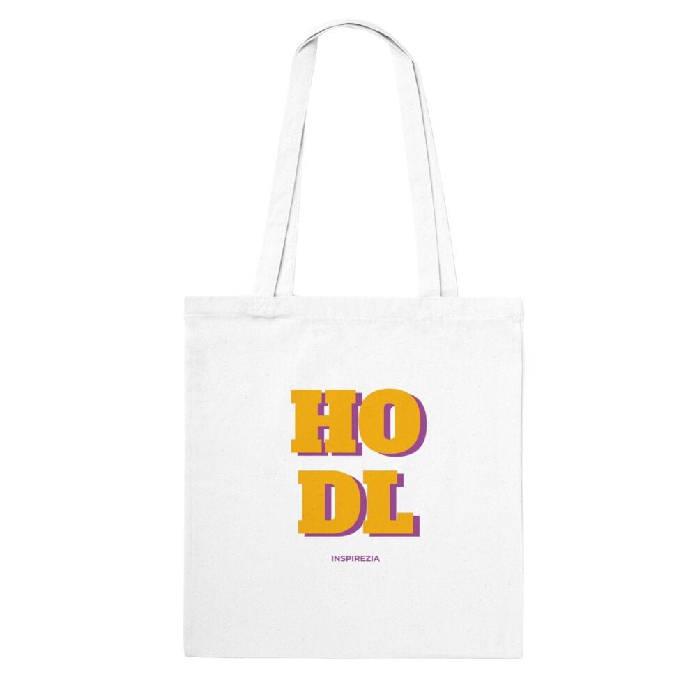 HODL tote bag INSPIREZIA