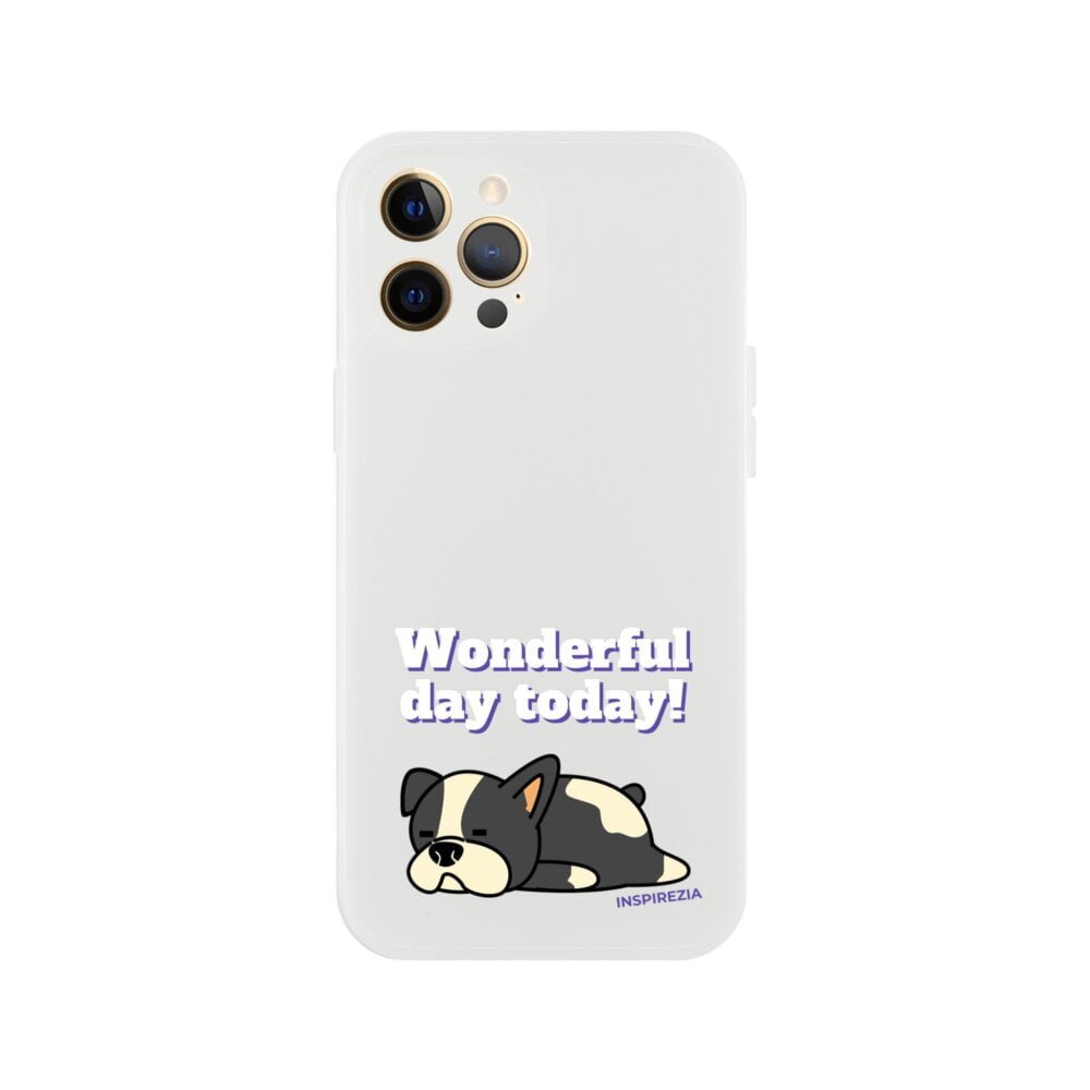 Wonderful day dog phone case INSPIREZIA