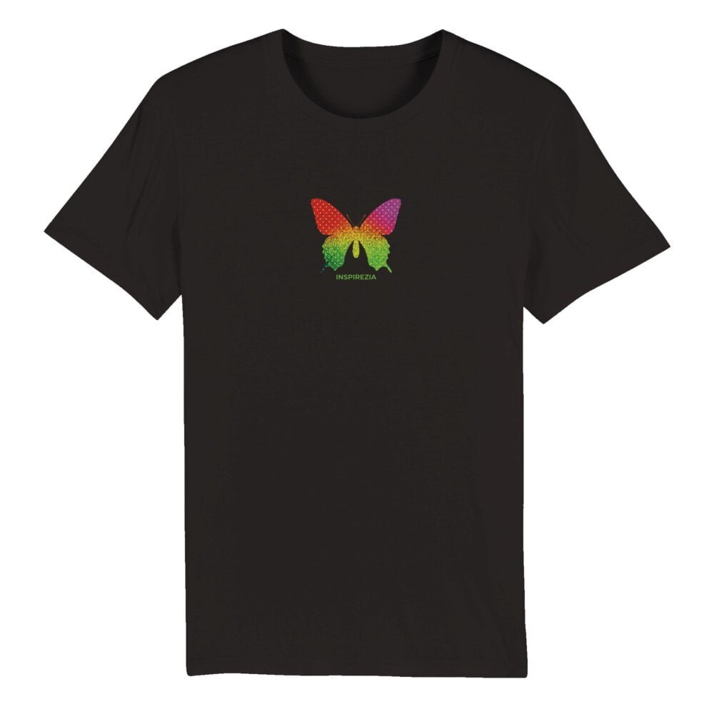 Butterfly organic t shirt INSPIREZIA