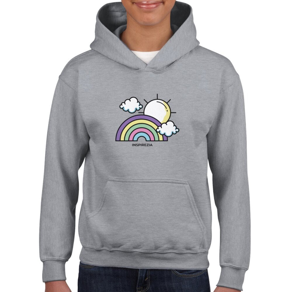 Kids rainbow hoodie INSPIREZIA