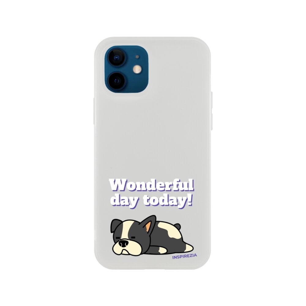 Wonderful day dog phone case INSPIREZIA