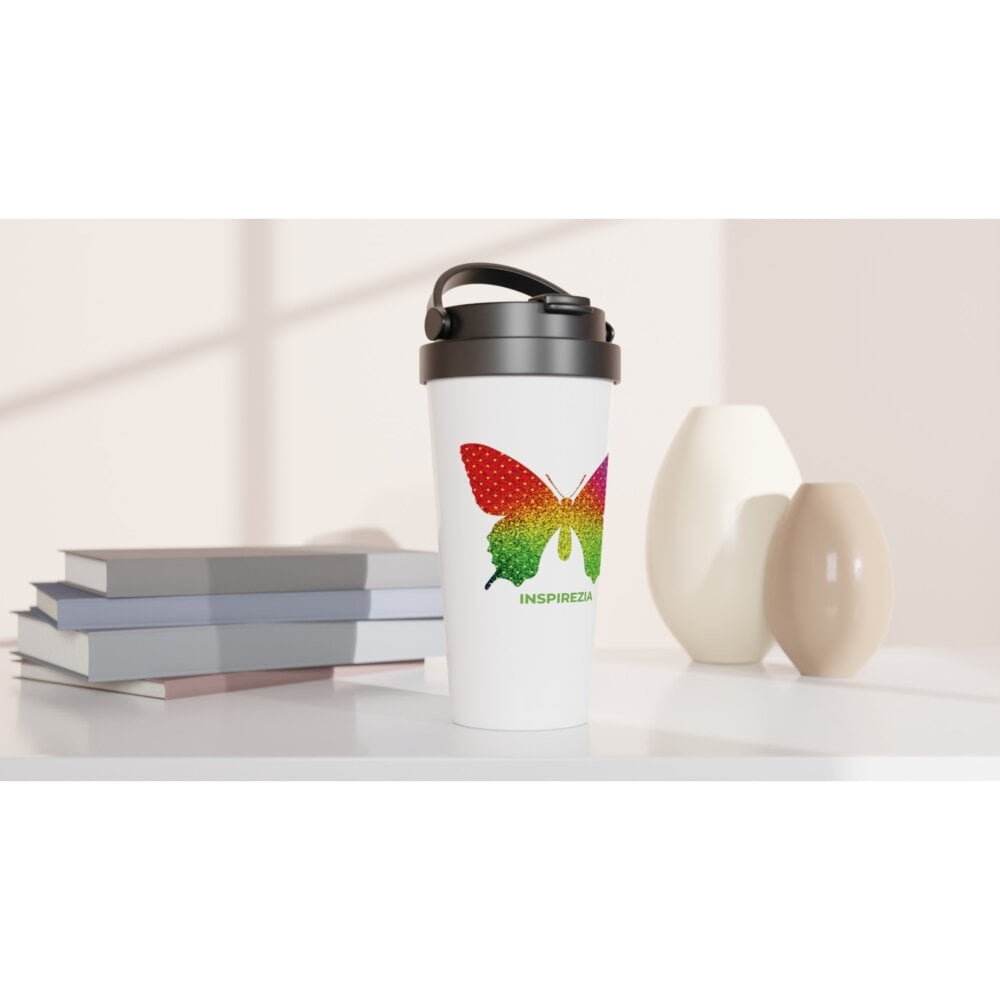 Butterfly travel mug INSPIREZIA