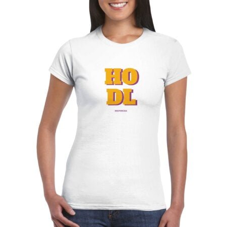 HODL women's t shirt INSPIREZIA