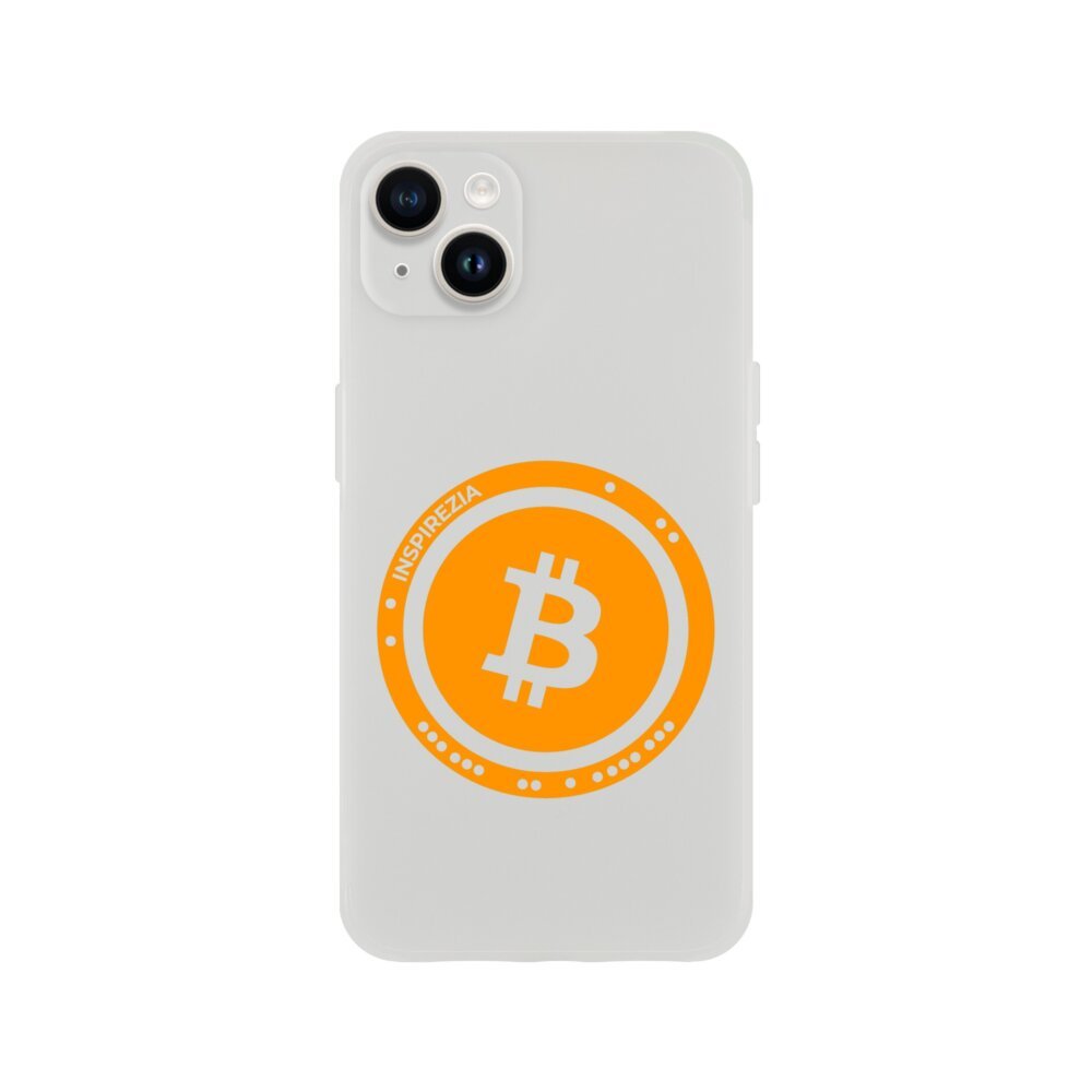 Bitcoin logo phone case INSPIREZIA