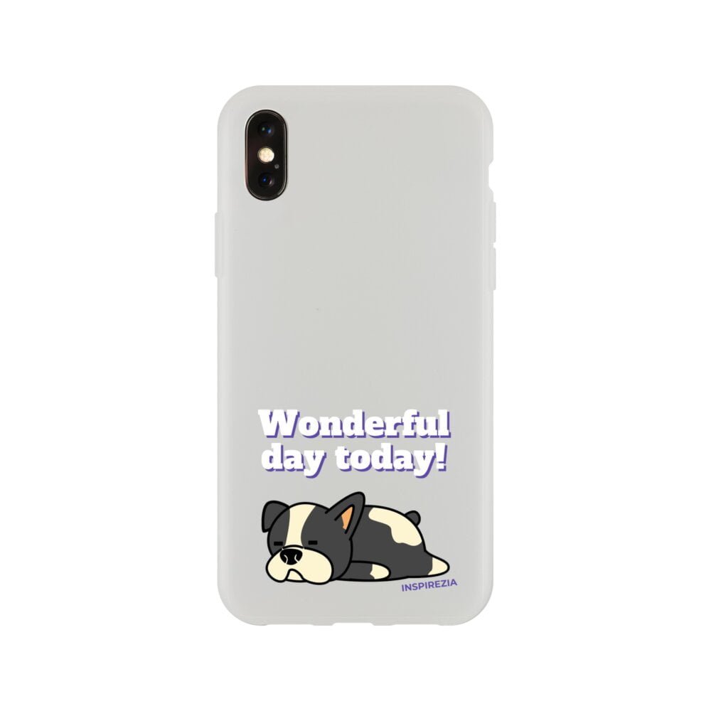 Wonderful day dog phone case INSPIREZIA