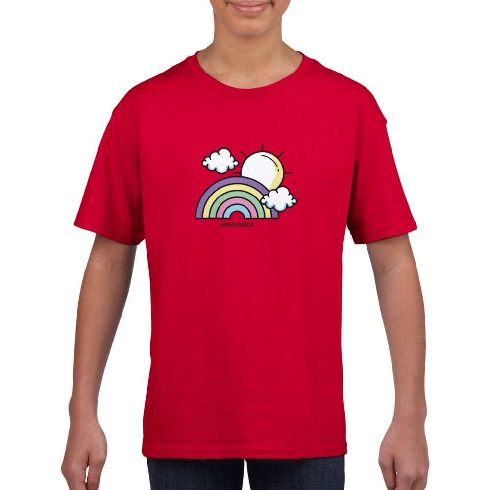 Kids rainbow t shirt INSPIREZIA