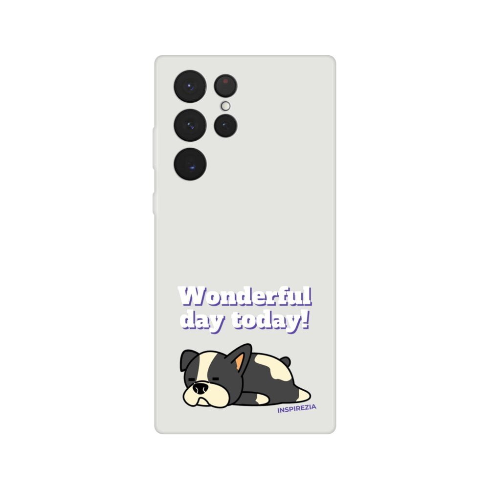 Wonderful day dog phone case INSPIREZIA