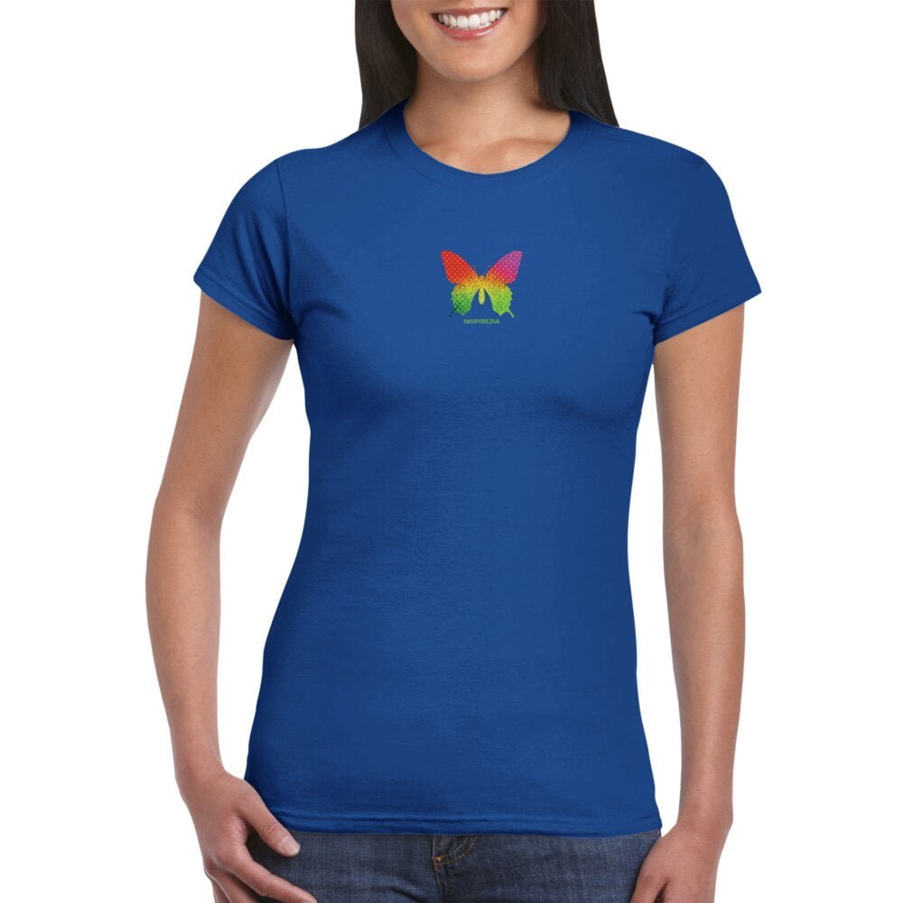 Butterfly women's t shirt INSPIREZIA