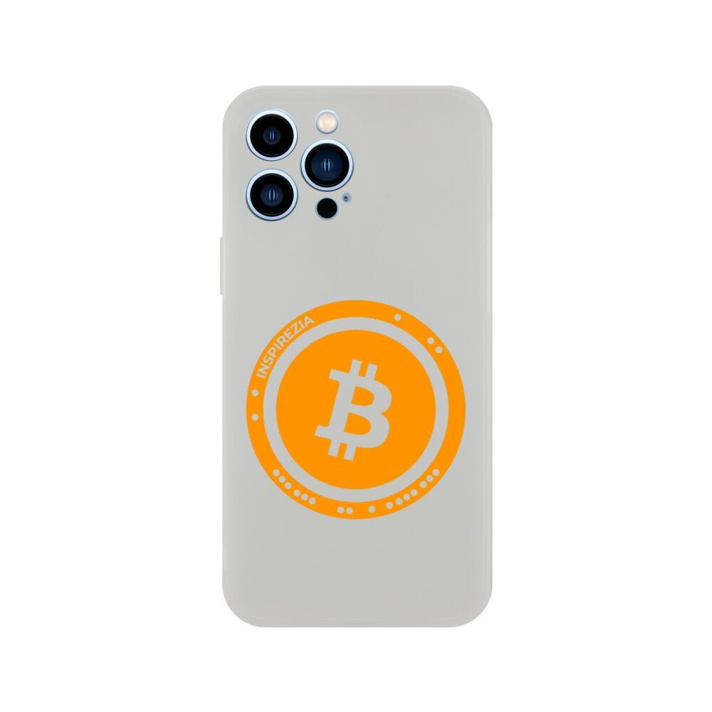 Bitcoin logo phone case INSPIREZIA