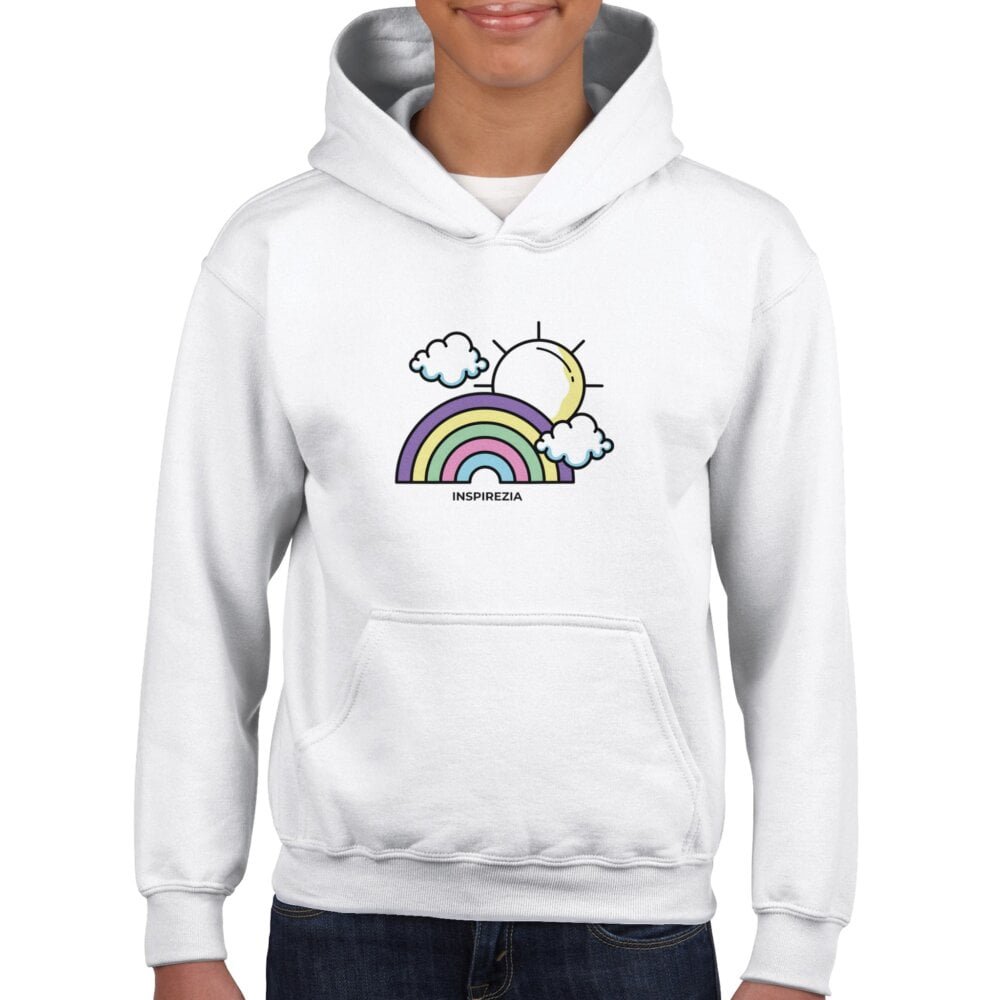 Kids rainbow hoodie INSPIREZIA