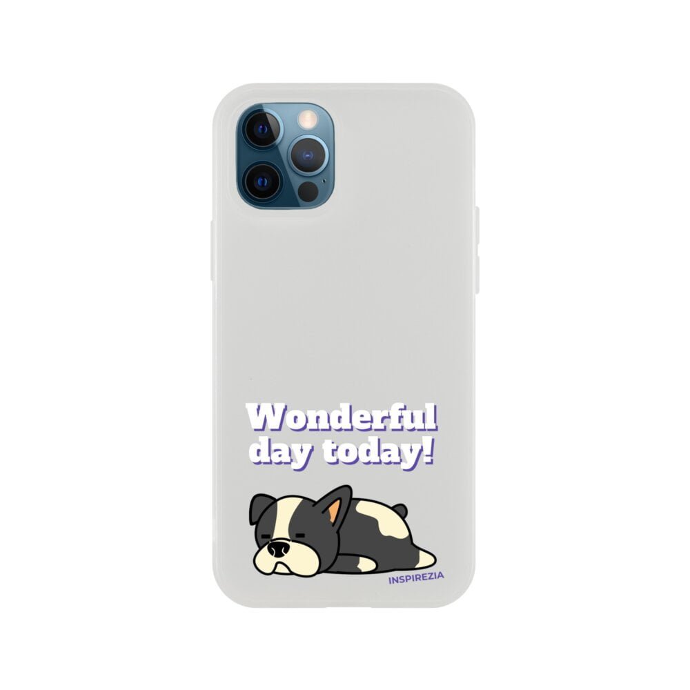 Wonderful day dog phone case INSPIREZIA