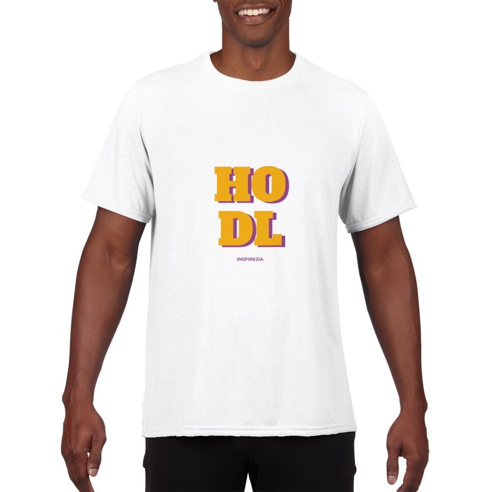 HODL sports t shirt INSPIREZIA