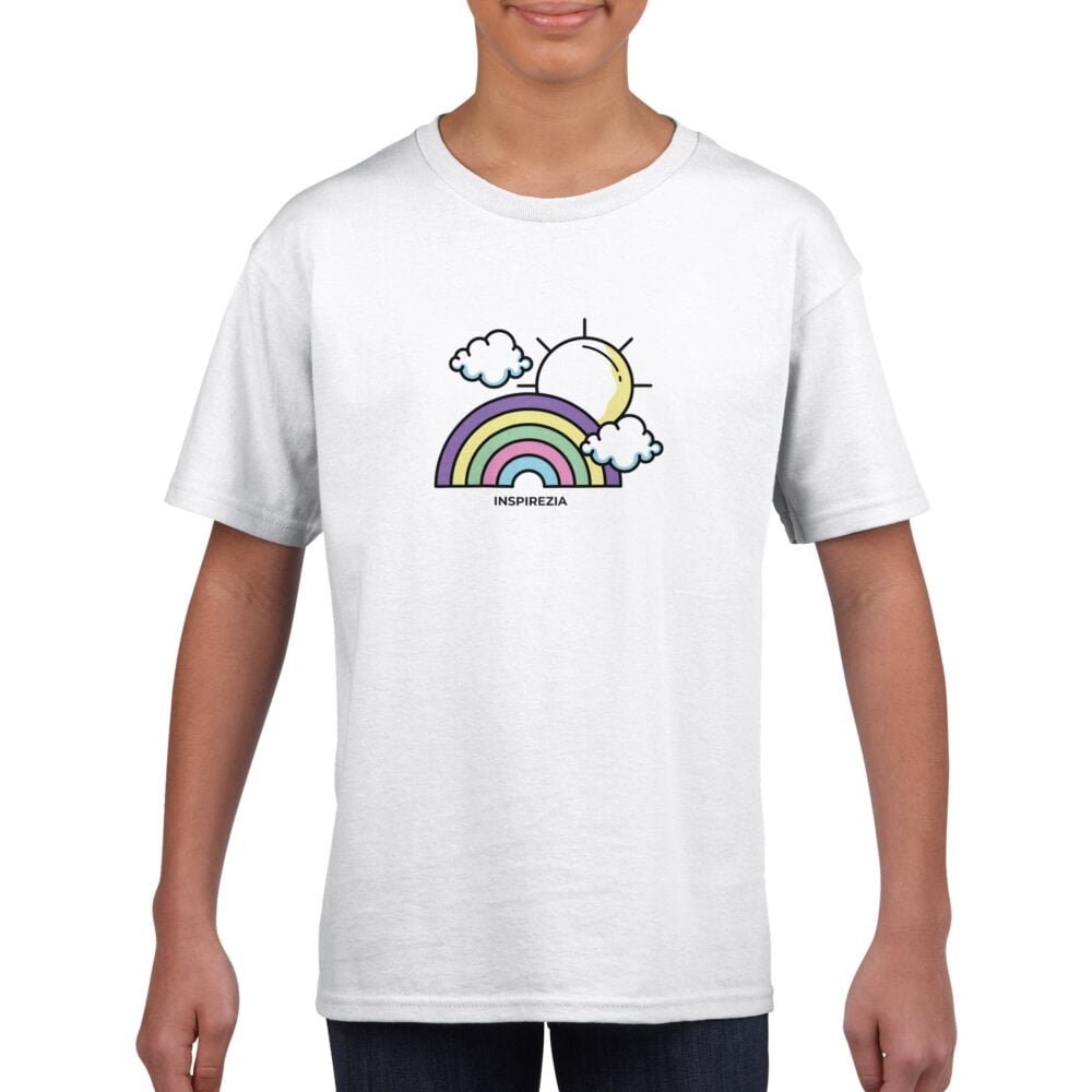 Kids rainbow t shirt INSPIREZIA