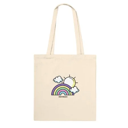 Rainbow tote bag INSPIREZIA