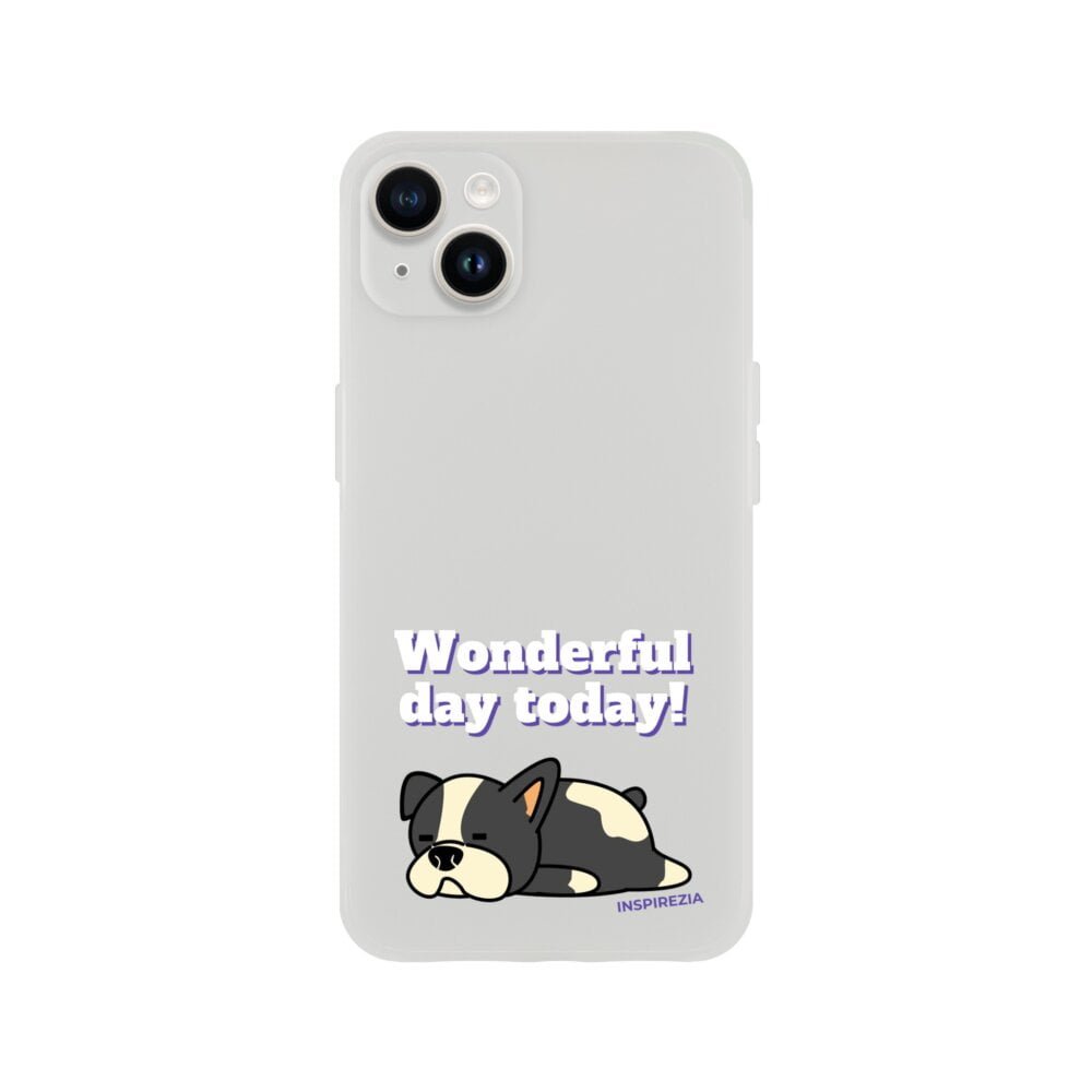 Wonderful day dog phone case INSPIREZIA