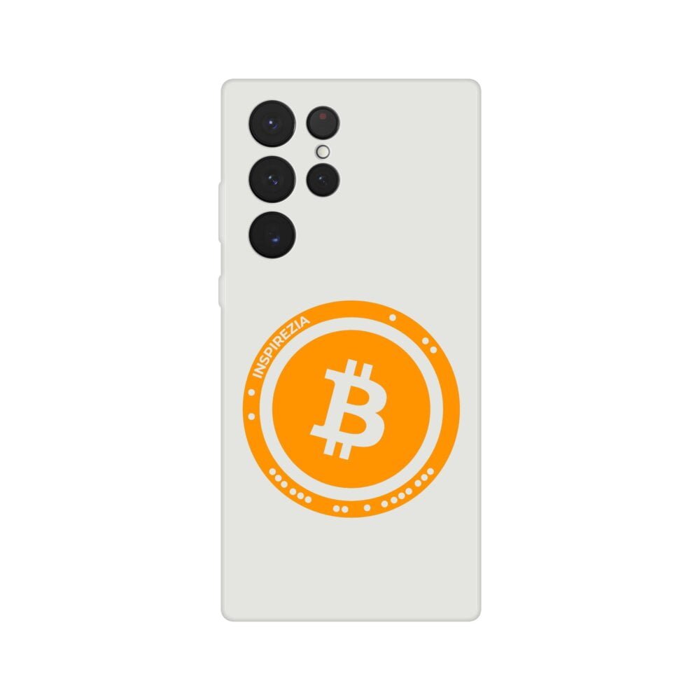 Bitcoin logo phone case INSPIREZIA